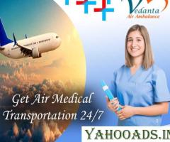Hire Top-Class Vedanta Air Ambulance Service in Bangalore for Life-Care Medical Team